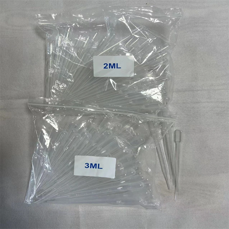 Laboratory Disposable Transfer Pasteur Pipette 2ml 3ml 5ml